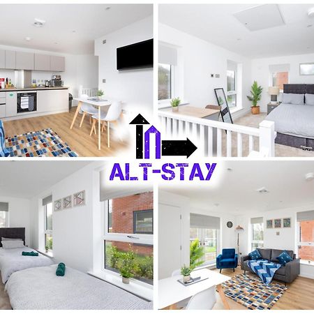 Alt-Stay - Modern 2-Bed With Ev Supply Equipment & Parking - Near Ring Road & M621 - Perfect For Contractors, Families & Long Stays 호스포스 외부 사진